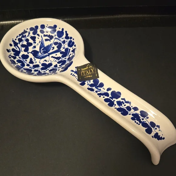 Nova Deruta Ceramic Spoon Rest - Picture 2 of 9